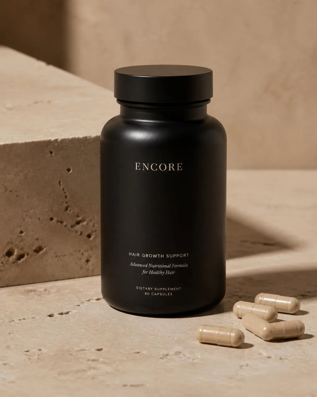 Encore Hair Growth Supplement bottle